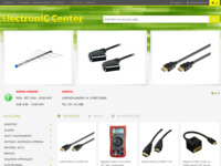 Frontpage screenshot for site: (http://www.electronic-center.hr/)