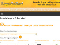 Frontpage screenshot for site: Logo za Van! (http://www.logozavan.com)