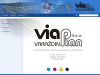 Frontpage screenshot for site: Via Plan d.o.o. za projektiranje, nadzor, konzalting i inženjering (http://www.viaplan.hr)