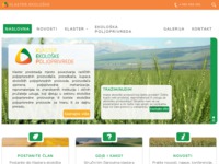 Frontpage screenshot for site: Klaster ekološke poljoprivrede (http://kep.hr/)