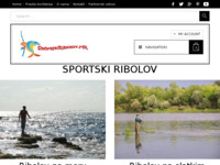 Frontpage screenshot for site: (http://sportski-ribolov.com)