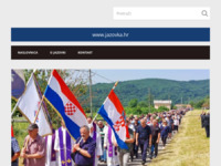 Frontpage screenshot for site: HOZ Jazovka (http://www.jazovka.hr)