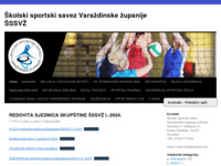 Frontpage screenshot for site: (http://www.sssvz.hr)