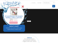 Frontpage screenshot for site: Aquaphor (http://www.aquaphor.com.hr)