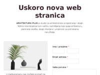 Slika naslovnice sjedišta: Arhitektura plus (http://www.arhitekturaplus.hr)