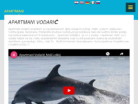 Frontpage screenshot for site: Apartmani Vodarić Mali Lošinj (http://apartmani-vodaric.hr)