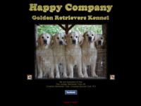 Frontpage screenshot for site: Uzgajivačnica zlatnih retrivera Happy Company (http://www.happycompany.hr)
