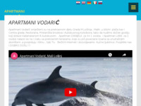 Frontpage screenshot for site: (http://www.apartmani-vodaric.hr)