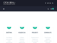 Frontpage screenshot for site: Zaklada otok Brač (http://www.zaklada-brac.hr)