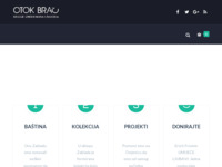 Frontpage screenshot for site: Zaklada otok Brač (http://www.zaklada-brac.hr)