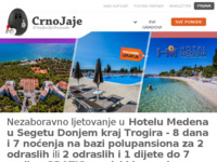 Frontpage screenshot for site: Crno jaje (http://www.crnojaje.hr)