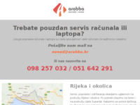 Frontpage screenshot for site: Arabba d.o.o. (http://www.arabba.hr)