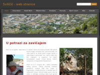 Slika naslovnice sjedišta: Sviličić - web stranice (http://svilicic.weebly.com/)