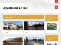 Frontpage screenshot for site: Apartmani Klenovica - Lovrić (http://apartmani-lovric-klenovica.com/)