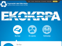 Frontpage screenshot for site: (http://eko-krpa.hr)