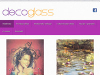 Frontpage screenshot for site: Home (http://decoglass.hr)