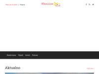 Frontpage screenshot for site: (http://velikagorica.com)