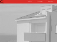 Frontpage screenshot for site: (http://www.luneta-split.hr)