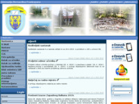 Frontpage screenshot for site: (http://www.gimnazija-bfrankopana-ogulin.skole.hr/)