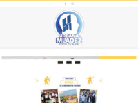 Frontpage screenshot for site: (http://www.urbanamladez.hr)