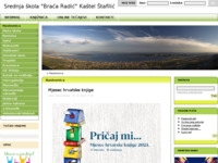 Frontpage screenshot for site: Srednja škola Braća Radić (http://www.ss-bracaradic-kastelstafilicnehaj.skole.hr)