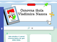 Slika naslovnice sjedišta: Osnovna škola Vladimira Nazora Daruvar - Naslovnica (http://os-vnazora-daruvar.skole.hr/)