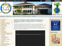 Frontpage screenshot for site: Osnovna škola Ivana Mažuranića Vinkovci (http://os-imazuranica-vk.skole.hr/)