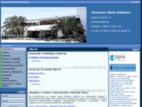 Frontpage screenshot for site: (http://www.os-sukosan.skole.hr/)