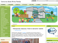 Frontpage screenshot for site: Osnovna škola Mirka Pereša Kapela - Naslovnica (http://os-mperesa-kapela.skole.hr/)
