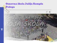 Frontpage screenshot for site: (http://os-jkempfa-pozega.skole.hr/)