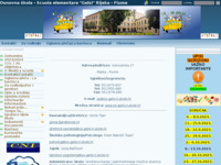 Frontpage screenshot for site: (http://os-gelsi-ri.skole.hr/)