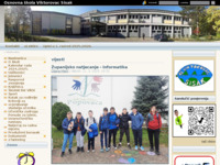 Frontpage screenshot for site: (http://os-viktorovac-sk.skole.hr/)