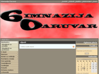 Frontpage screenshot for site: (http://gimnazija-daruvar.skole.hr/)