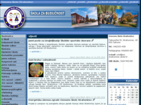 Frontpage screenshot for site: (http://www.os-strahoninec.skole.hr/)