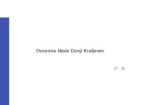 Frontpage screenshot for site: Osnovna škola Donji Kraljevec (http://os-donji-kraljevec.skole.hr/)