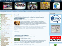 Frontpage screenshot for site: Osnovna škola Petar Zrinski, Čabar (http://www.os-pzrinski-cabar.skole.hr/)