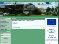 Frontpage screenshot for site: (http://www.ss-arboretumopeka-marcan.skole.hr/)