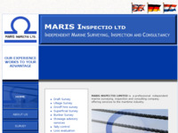 Frontpage screenshot for site: (http://marisinspect.hr)