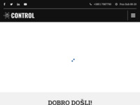 Frontpage screenshot for site: Control engineering d.o.o. (http://www.control-eng.net)