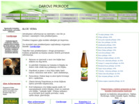 Frontpage screenshot for site: (http://aloevera.savjeti.com/)