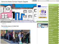 Frontpage screenshot for site: Osnovna škola Gornje Vrapče Zagreb - Naslovnica (http://os-gornjevrapce-zg.skole.hr/)