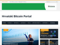 Frontpage screenshot for site: Hrvatski Bitcoin Portal (http://crobitcoin.com)
