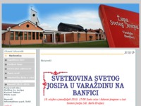 Frontpage screenshot for site: (http://www.zupa-sv-josip-vz.hr)