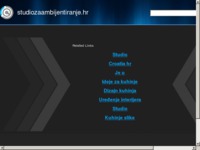 Frontpage screenshot for site: (http://studiozaambijentiranje.hr/)
