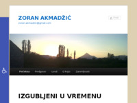 Frontpage screenshot for site: Zoran Akmadžić - rodoslovlja (http://zoran-akmadzic.from.hr)