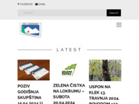 Frontpage screenshot for site: (http://www.hpd-dubrovnik.hr)