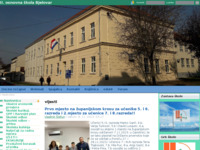 Frontpage screenshot for site: (http://www.os-druga-bj.skole.hr/)