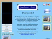 Frontpage screenshot for site: (http://www.apartmanitakac.hr)