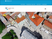 Frontpage screenshot for site: Studentski centar Šibenik (http://www.scsi.hr)