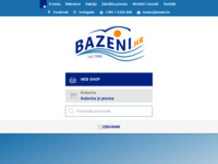 Frontpage screenshot for site: Hobby bazeni d.o.o. (http://www.bazeni.hr/)
